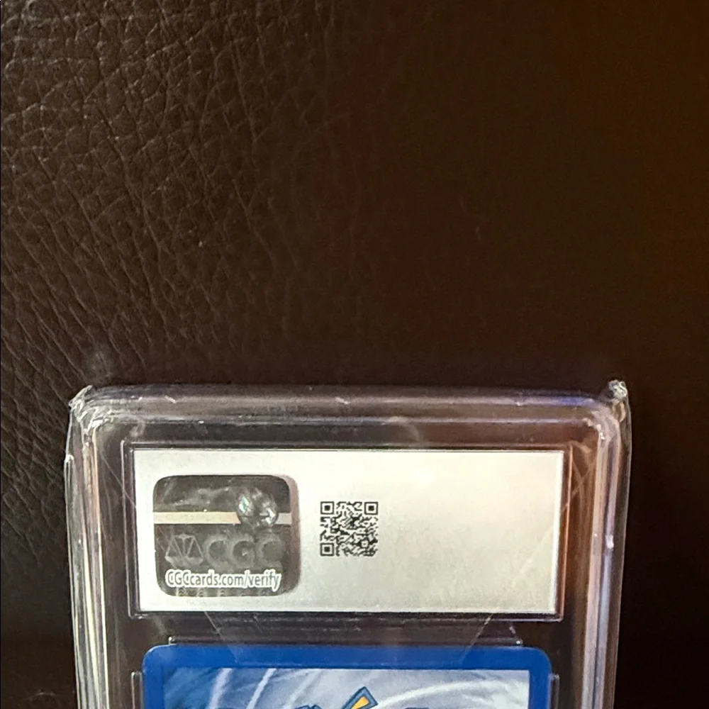CGC 2000 Pokemon Professor Elm Trainer Card